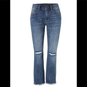 CAbi cropped high jean NWT